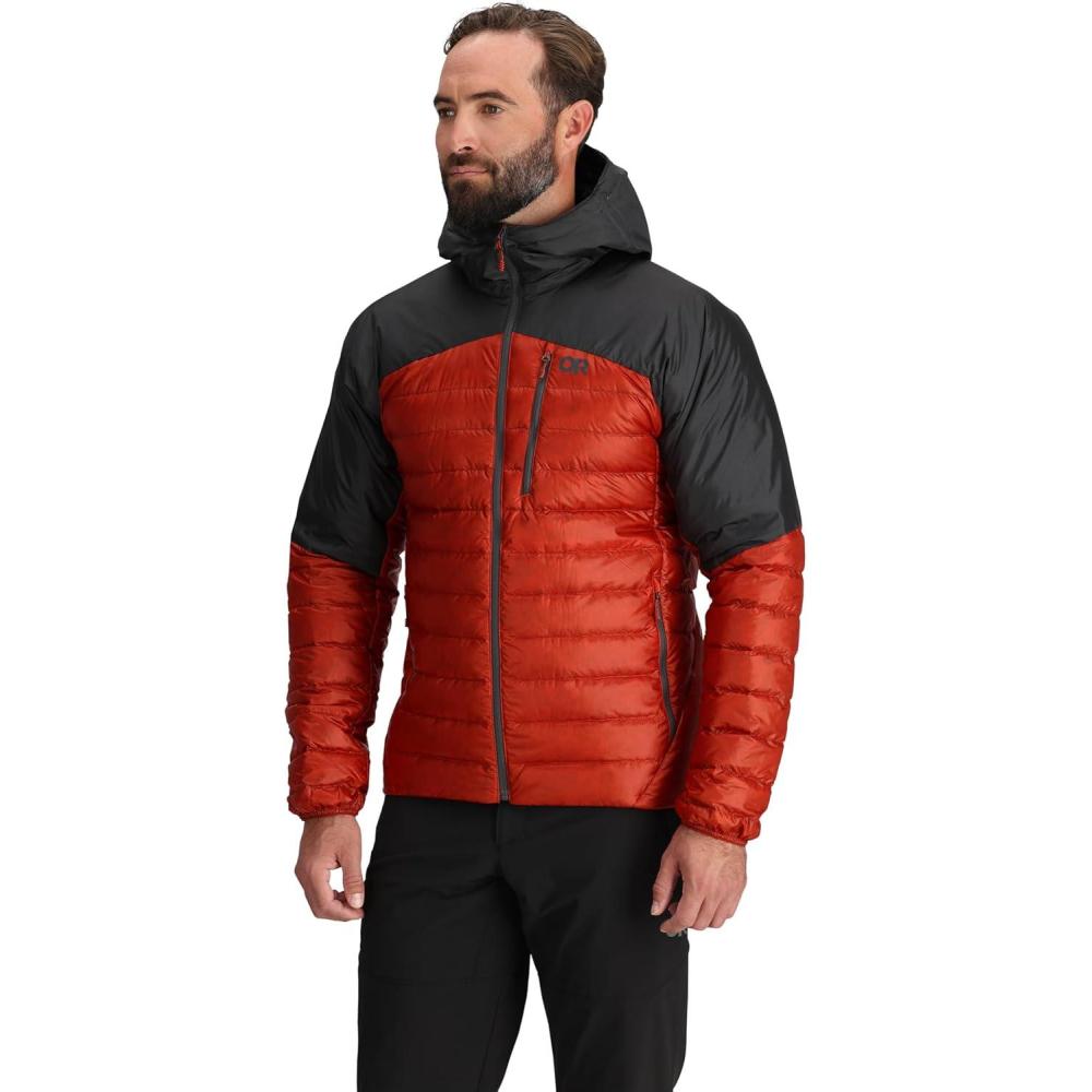 imageOutdoor Research Mens Helium Down HoodieJupiterStorm