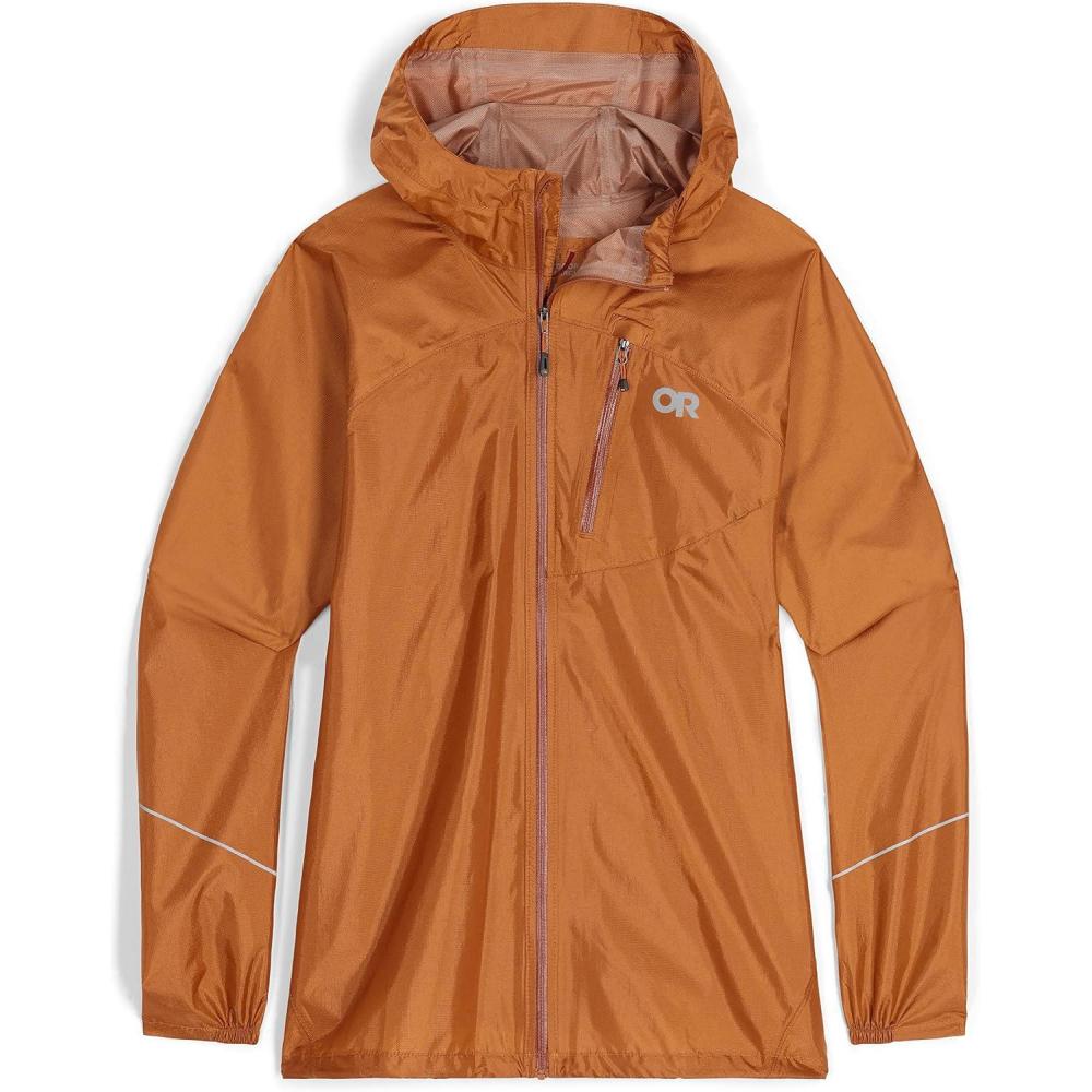 imageOutdoor Research Mens Helium Rain Jacket  Breathable Weatherproof JacketMarmalade
