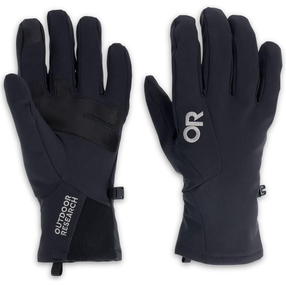 imageOutdoor Research Mens Sureshot Softshell GlovesSolid Black