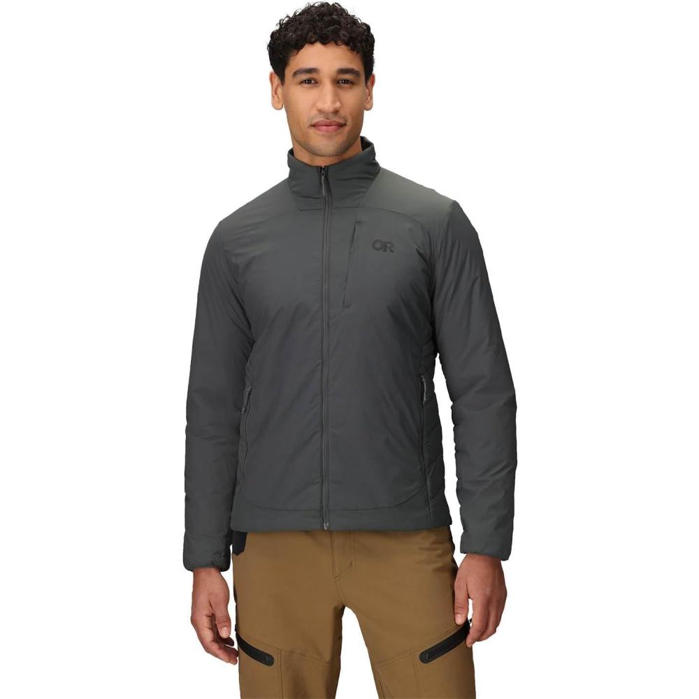 imageOutdoor Research Mens Vesper Insulated Jacket  Lightweight Water Resistant Hiking Jacket 4Seasons ComfortCharcoal