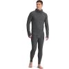 Outdoor Research Men’s Alpine Onset Merino Wool 150 Hoodie | Breathable, Moisture Wicking, Quick Drying, UPF 30+(Black Heather)