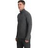 Outdoor Research Men’s Alpine Onset Merino Wool 150 Quarter Zip | Breathable, Moisture Wicking, Quick Drying, UPF 30+(Black Heather)