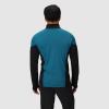 Outdoor Research Men’s Deviator Fleece Half Zip | Temperature Regulating Fabric, Moisture Wicking, UPF 30+(Aurora/Black)
