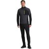 Outdoor Research Men’s Deviator Fleece Half Zip | Temperature Regulating Fabric, Moisture Wicking, UPF 30+(Storm/Black)
