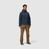 Outdoor Research Men’s Foray 3L Jacket | Waterproof, Windproof, Hooded, Long Sleeve, Standard Fit(Atlantic)