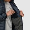 Outdoor Research Men’s Helium Down Jacket | Water Resistant, Wind Resistant, Lightweight, Durable, Standard Fit(Atlantic)
