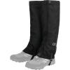 Outdoor Research Men’s Rocky Mountain High Waterproof Gaiters – Durable Hiking Gaiters & Hunting Gaiters for Trail and Backcountry Use(Solid Black)