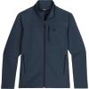 Outdoor Research Men’s Ultima Softshell Jacket | Water & Wind Resistant, Zippered Chest & Hand Pockets, UPF 50+(Atlantic)