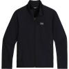 Outdoor Research Men’s Ultima Softshell Jacket | Water & Wind Resistant, Zippered Chest & Hand Pockets, UPF 50+(Black)