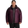 Outdoor Research Women’s Helium Down Hoodie-Plus, Amethyst, 1X