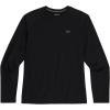 Outdoor Research Men’s Alpine Onset Merino Wool 150 Crew | Breathable, Moisture Wicking, Quick Drying, UPF 30+(Black)