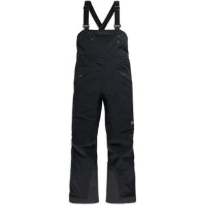 Outdoor Research Men’s Carbide Bibs – Short(Solid Black)