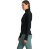 Outdoor Research Women’s Deviator Fleece Half Zip | Temperature Regulating Fabric, Moisture Wicking, UPF 30+(Black)