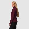 Outdoor Research Women’s Deviator Fleece Half Zip | Temperature Regulating Fabric, Moisture Wicking, UPF 30+(Winterberry)