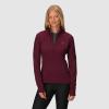 Outdoor Research Women’s Deviator Fleece Half Zip | Temperature Regulating Fabric, Moisture Wicking, UPF 30+(Winterberry)