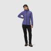 Outdoor Research Women’s Vigor Plus Fleece Hoodie | Wind & Water Resistant, 3 Panel Hood, Movement Mirroring Fabric(Galactic/Black)