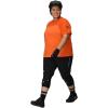 Women’s Freewheel MTB Short Sleeve Jersey-Plus, Spice/Zest, 1X