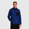 Outdoor Research Men’s Trail Mix Quarter Zip Pullover(Galaxy/Black)