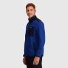 Outdoor Research Men’s Trail Mix Quarter Zip Pullover(Galaxy/Black)