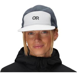 Outdoor Research Howling Wind 5-Panel Cap | Fleece Lined Winter Baseball Cap for Trail Running, Moisture Wicking(Titanium/Atlantic)