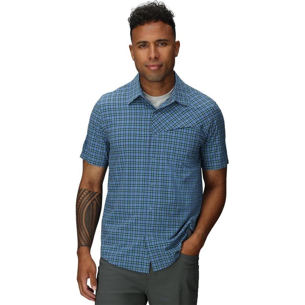 imageMens Astroman Short Sleeve Sun ShirtMaldives Plaid