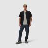 Men’s Astroman Short Sleeve Sun Shirt(Black)