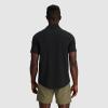 Men’s Astroman Short Sleeve Sun Shirt(Black)