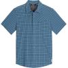 Men’s Astroman Short Sleeve Sun Shirt(Maldives Plaid)
