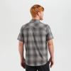 Men’s Astroman Short Sleeve Sun Shirt(Storm Plaid)