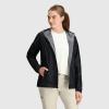 Outdoor Research Women’s Helium Rain Jacket, Black, XS