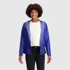 Outdoor Research Women’s Helium Rain Jacket, Ultramarine, M