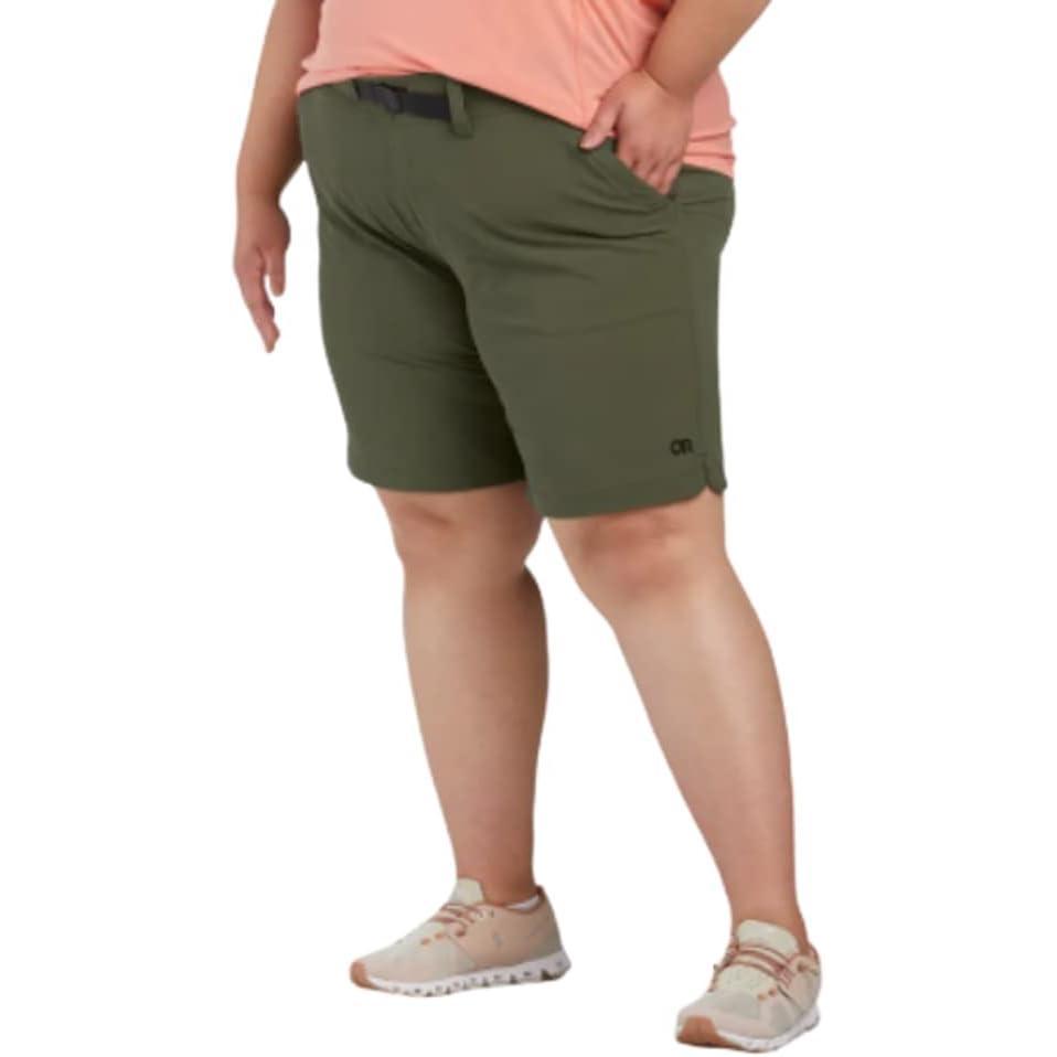 imageOutdoor Research Womens Ferrosi Shorts Plus 9  Climbing MultiSport ShortFatigue