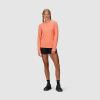 Outdoor Research Women’s ActiveIce Spectrum Sun Long Sleeve Tee | Self-Cooling Fabric, Moisture Wicking, UPF 50+(Zest Heather)