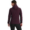 Outdoor Research Women’s Vigor Plus Fleece Hoodie | Wind & Water Resistant, 3 Panel Hood, Movement Mirroring Fabric(Amethyst/Black)