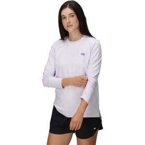 Outdoor Research Women’s ActiveIce Spectrum Sun Long Sleeve Tee | Self-Cooling Fabric, Moisture Wicking, UPF 50+(Stardust)