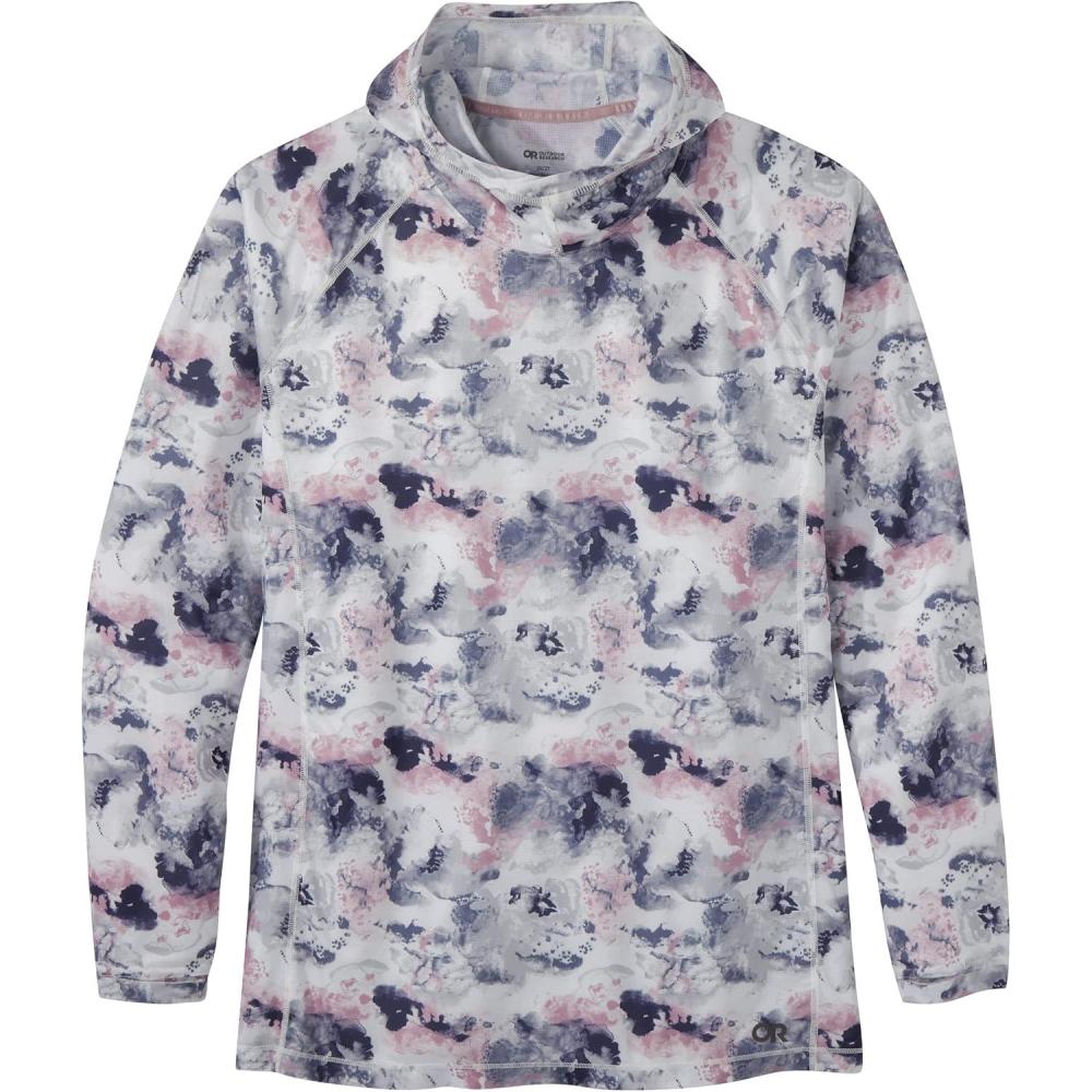imageOutdoor Research Womens Helium Down HoodiePlusSnow Watercolor