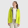 Outdoor Research Women’s Aspire II Jacket – Water & Windproof Outdoor Jacket(Sulphur Reflective)