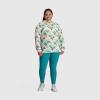 Outdoor Research Women’s Helium Down Hoodie-Plus(Tropical Watercolor)