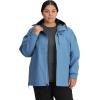 Outdoor Research Women’s Aspire 3L Plus Size Jacket | Waterproof, Windproof, Hooded, Long Sleeve, Standard Fit(Olympic)