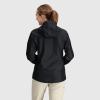 Outdoor Research Women’s Helium Rain Jacket, Black, XL