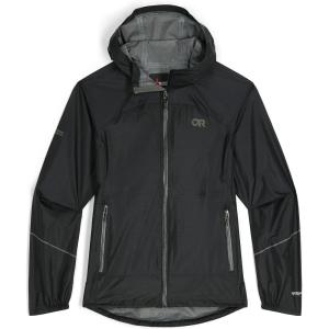 Outdoor Research Women’s Helium Rain Jacket, Black, XL