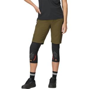 Women’s Freewheel MTB Ride Shorts, Dark Olive, 0