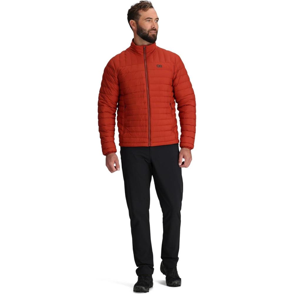 imageOutdoor Research Mens Transcendent Down Jacket  Water amp Wind Resistant Insulated Lightweight Standard FitJupiter