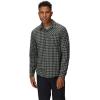 Men’s Astroman Long Sleeve Sun Shirt(Gold Nebula Plaid)