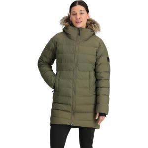 Outdoor Research Women’s Coze Lux Down Parka(Ranger Green)