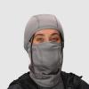 Outdoor Research Alpine Fleece Balaclava | Moisture Wicking, Wind Resistant, Flate Seams, Silicone Goggle Grips(Pewter)
