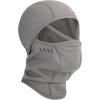 Outdoor Research Alpine Fleece Balaclava | Moisture Wicking, Wind Resistant, Flate Seams, Silicone Goggle Grips(Pewter)