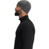 Outdoor Research Alpine Onset Merino Wool 150 Beanie | Breathable, Moisture Wicking, UPF 30+, Double Layered Earband(Black Heather)