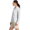 Women’s Astroman Long Sleeve Sun Shirt(Titanium Dash Path)