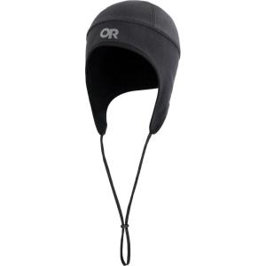 Outdoor Research Newhalem Windstopper Hat | Windproof Woolen Cap, Moisture Wicking Lightweight Beanie(Black)